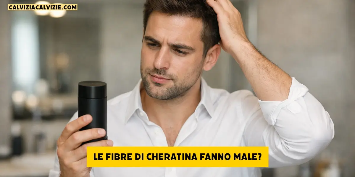 Le fibre di cheratina fanno male?