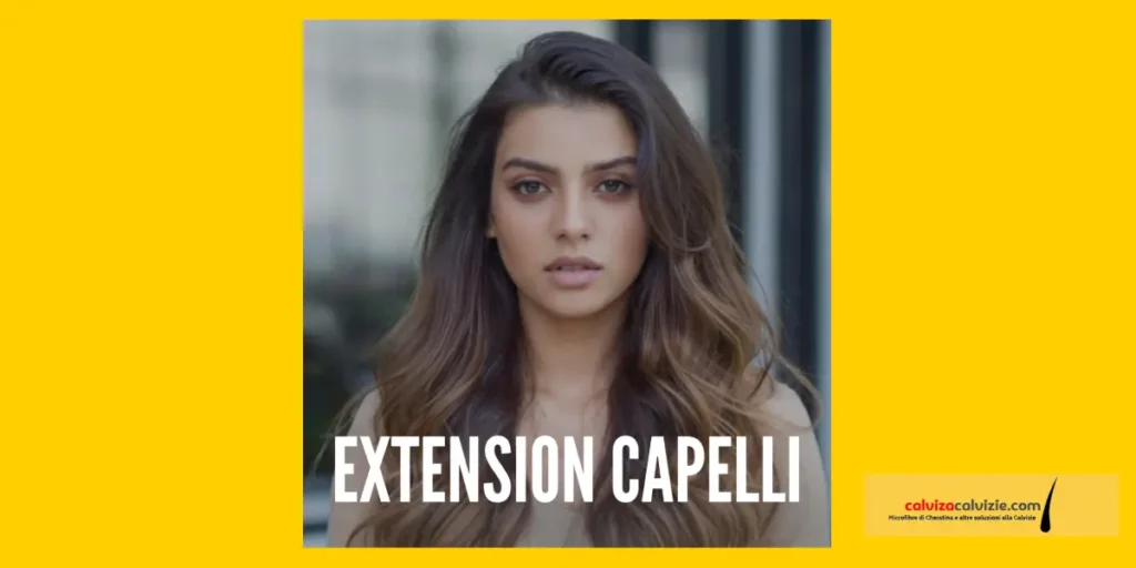 extension capelli alopecia da trazione