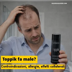 Se uso toppik mi cadono i capelli?