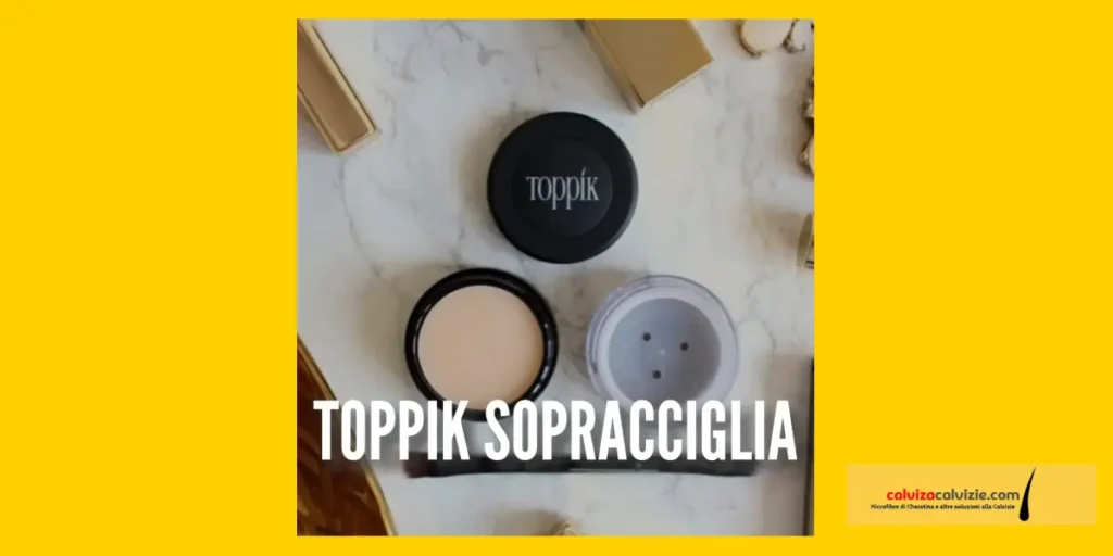 Come si usa toppik sopracciglia