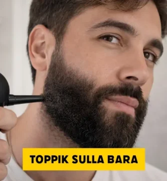 Come usare toppik sulla barba
