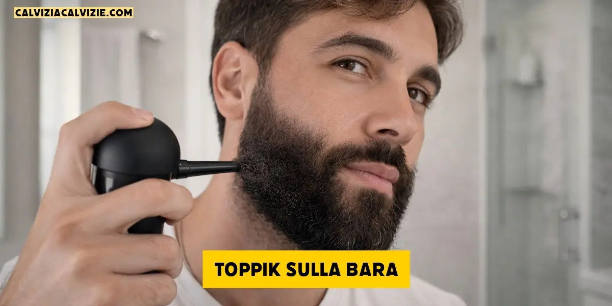 Toppik per infoltire la Barba e coprire i buchi