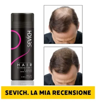 Recensione Sevich hair building fibers
