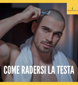 come radersi la testa taglio pelato