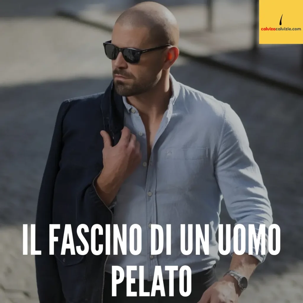 Il fascino dell'uomo pelato