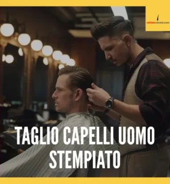 taglio capelli stempiatura