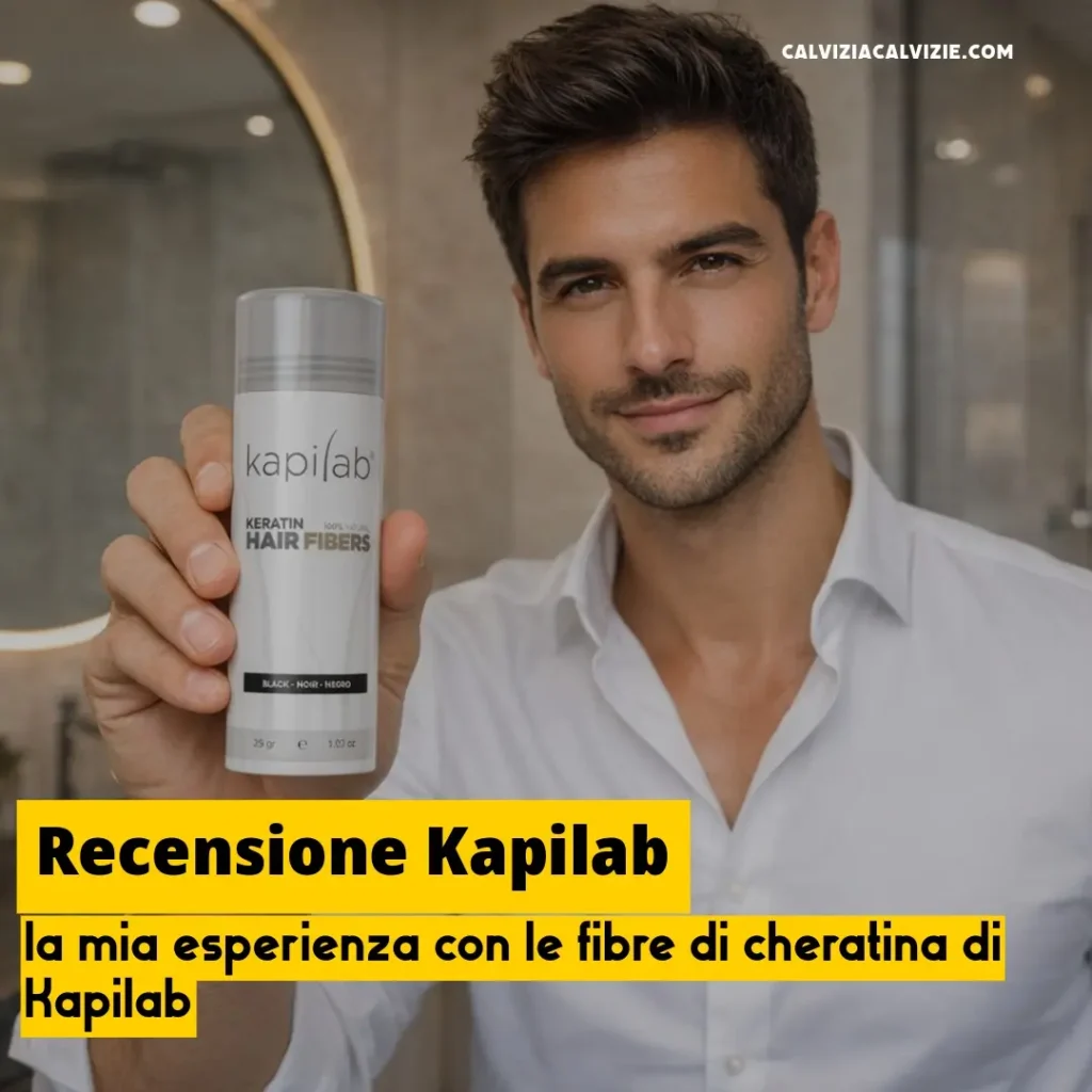 Opinioni Kapilab fibre di cheratina per capelli