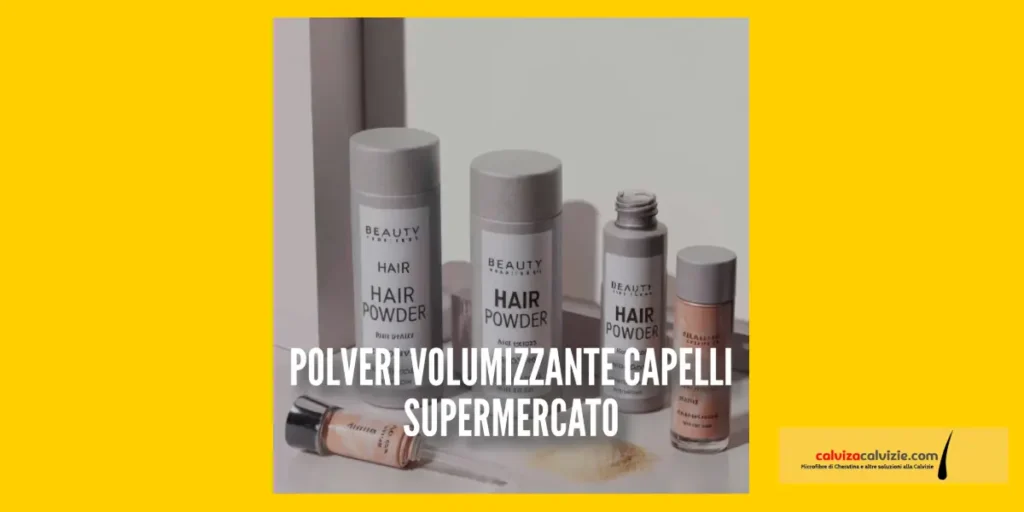 supermercato migliore polvere capelli