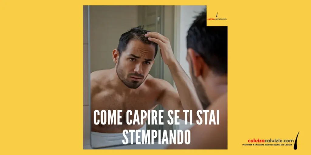 come si fa a capire se si è stempiati