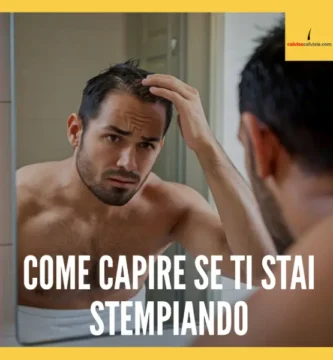 come si fa a capire se si è stempiati