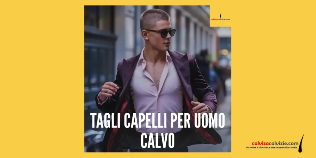 Taglio per uomo con pochi capelli