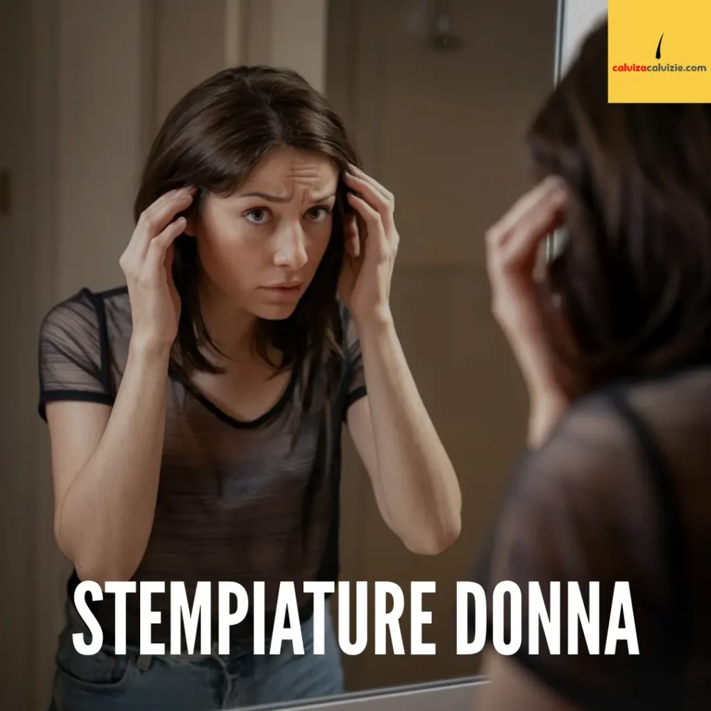 stempiatura giovane donna