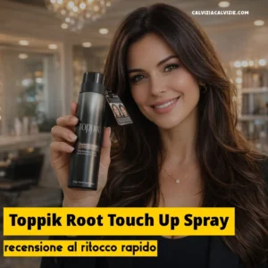 Toppik Root touch up spray. Recensione al ritocco rapido.
