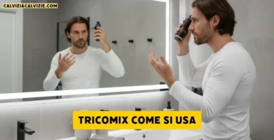 Come applicare tricomix fibre di cheratina
